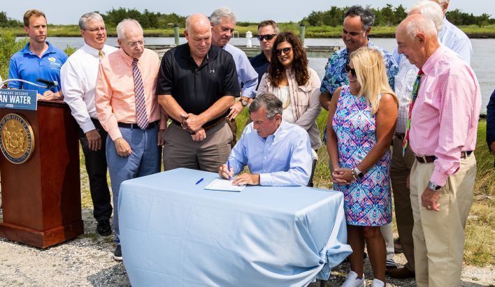 Governor Carney Signs Clean Water for Delaware Act